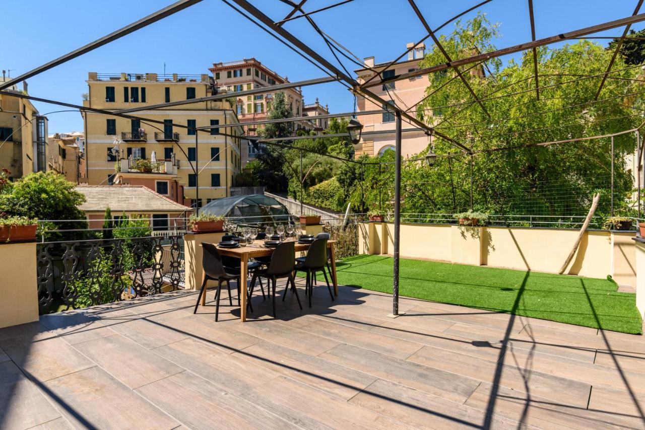 Esclusivo 130 Mq + Terrazzo Via San Vincenzo Lägenhet Genua Exteriör bild