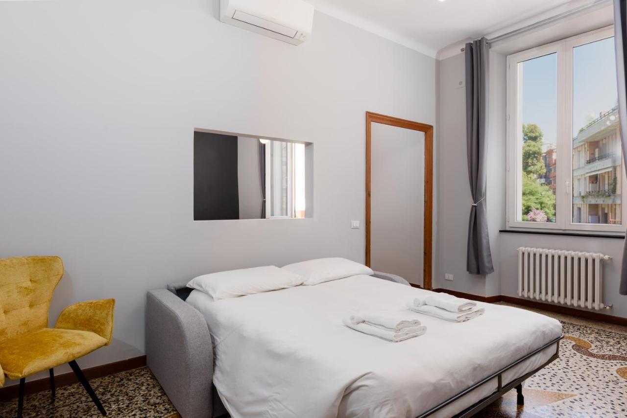 Esclusivo 130 Mq + Terrazzo Via San Vincenzo Lägenhet Genua Exteriör bild