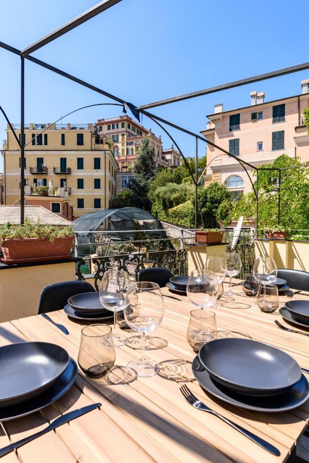 Esclusivo 130 Mq + Terrazzo Via San Vincenzo Lägenhet Genua Exteriör bild