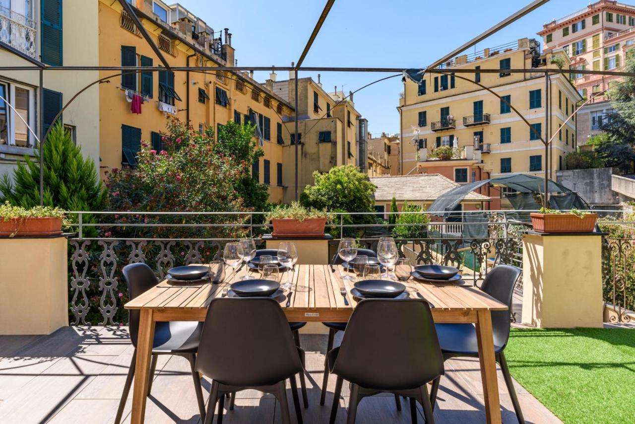Esclusivo 130 Mq + Terrazzo Via San Vincenzo Lägenhet Genua Exteriör bild