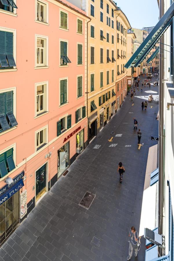 Esclusivo 130 Mq + Terrazzo Via San Vincenzo Lägenhet Genua Exteriör bild
