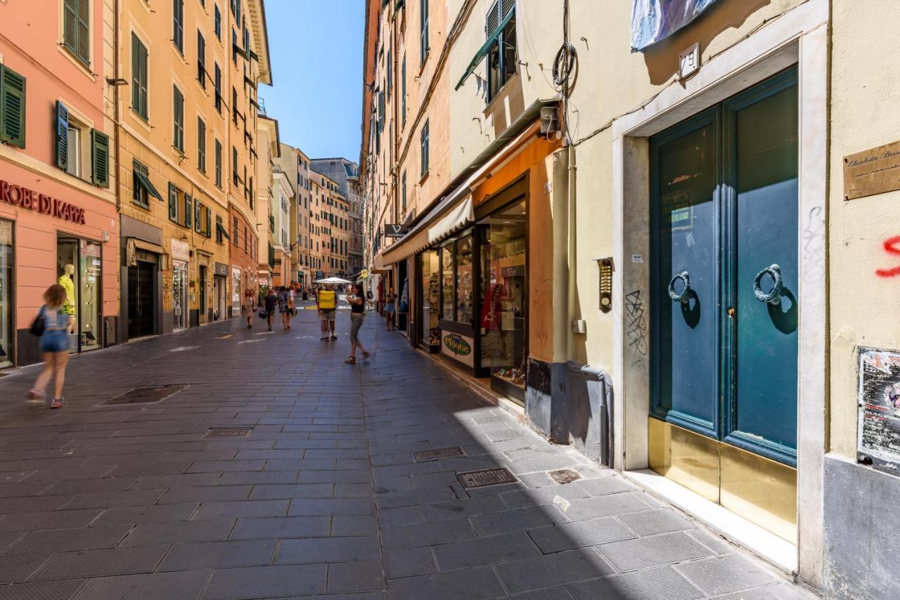 Esclusivo 130 Mq + Terrazzo Via San Vincenzo Lägenhet Genua Exteriör bild